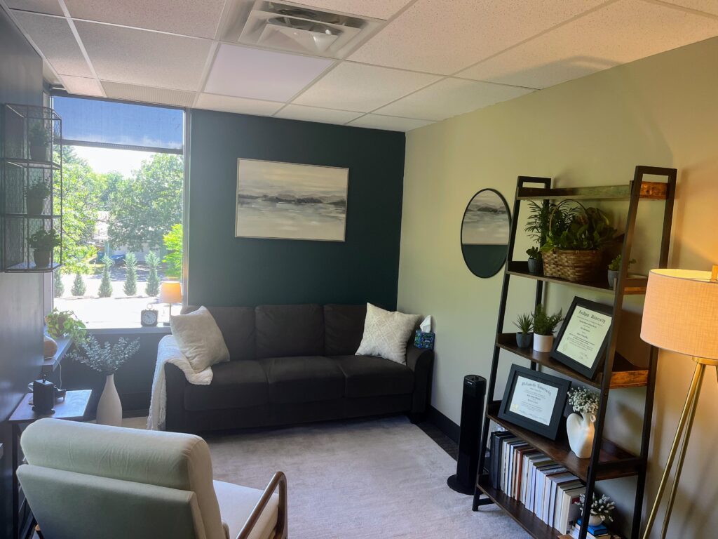 Welcoming therapist office